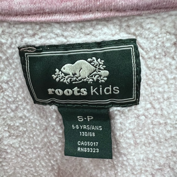 Kids Purple Roots Canada Sweatshirt - Picture 4 of 5